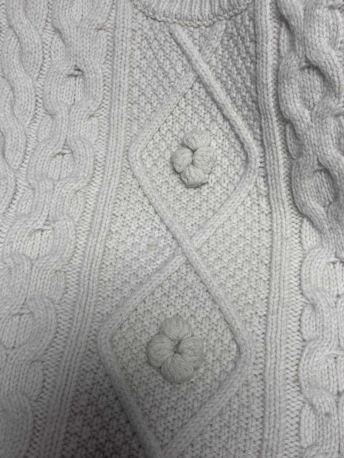 코이세이오 폼폼니트 아이보리 상품이미지2