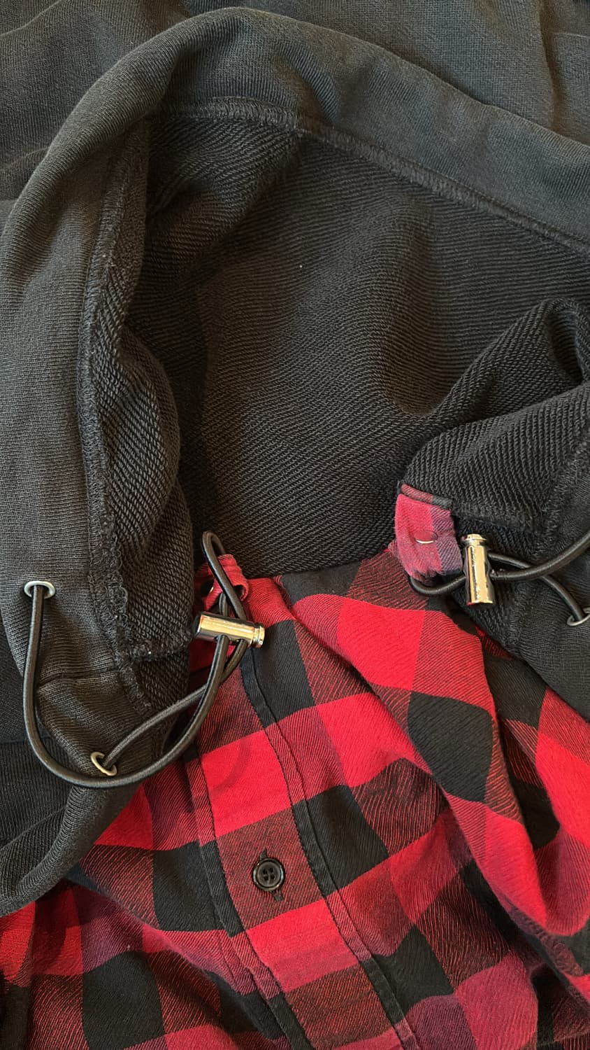 19FW Shirt Layered Hoodie 상품이미지6