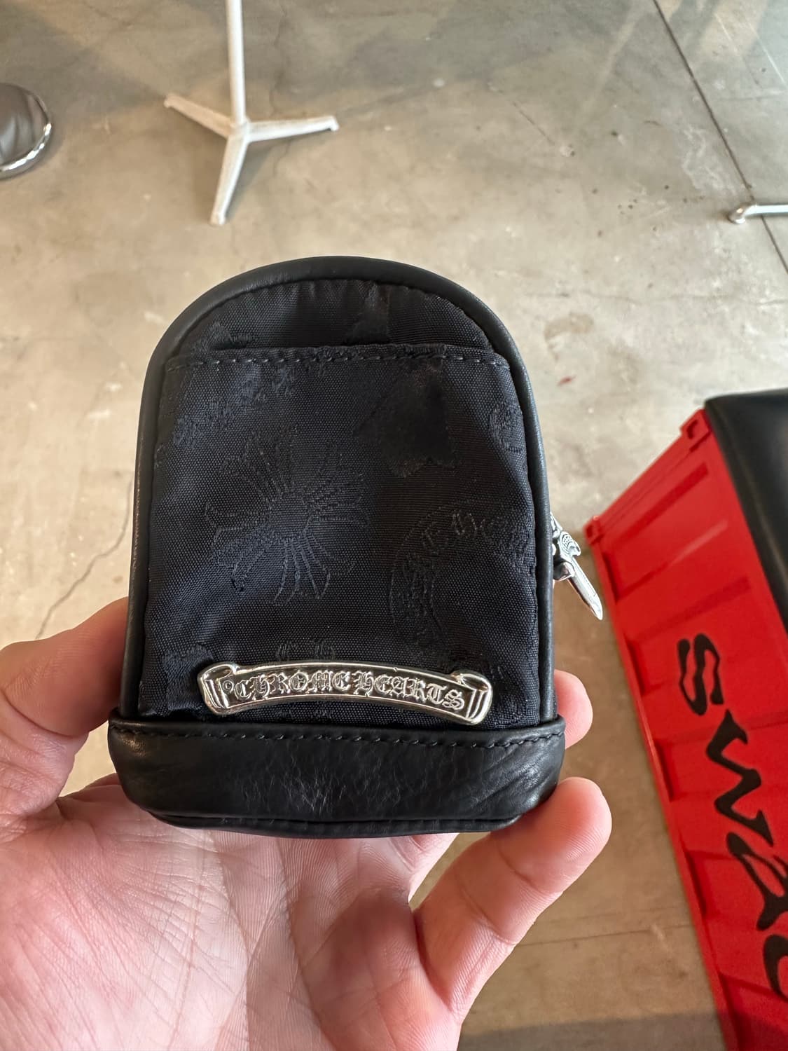 크롬하츠 스텐실 백팩 브레이슬릿 새상품 상품이미지3