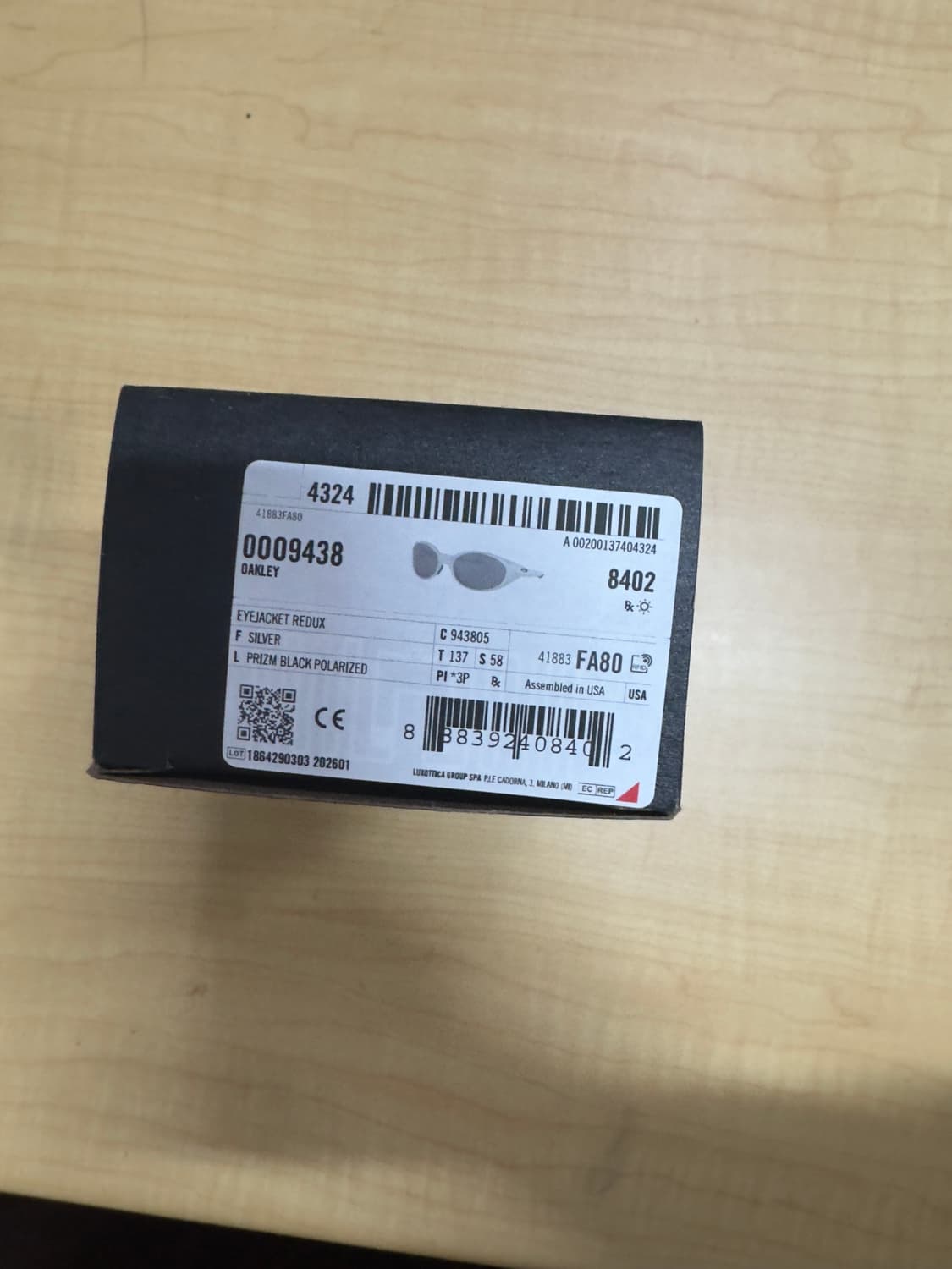 미개봉 오클리 아이자켓 실버 상품이미지4