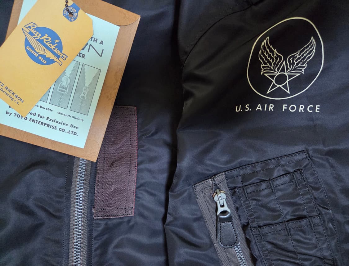 [XL]버즈릭슨 윌리엄깁슨 L-2B / L2B 항공점퍼 상품이미지4