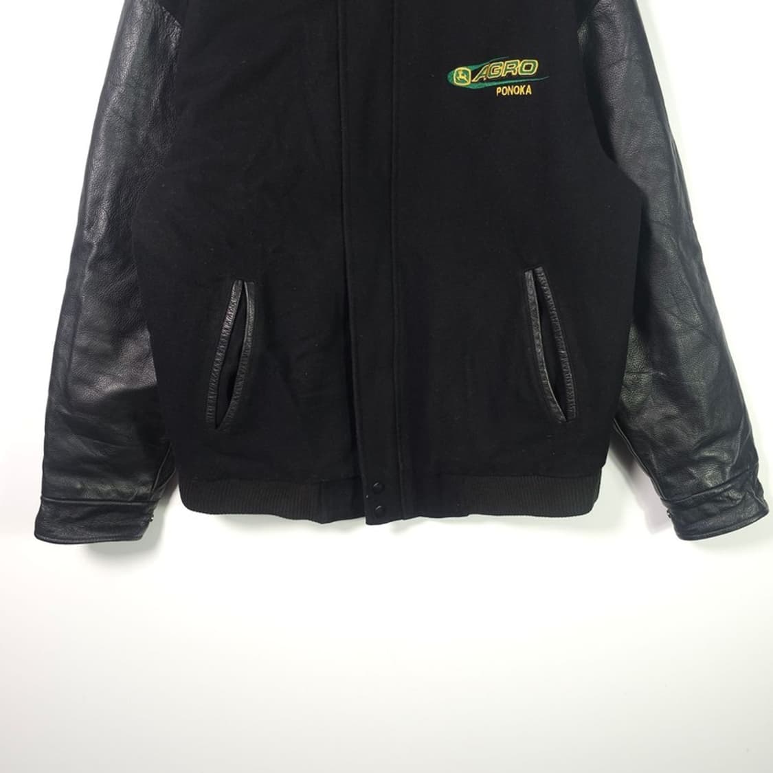 NORTH END 소가죽 바시티 자켓 M 상품이미지4