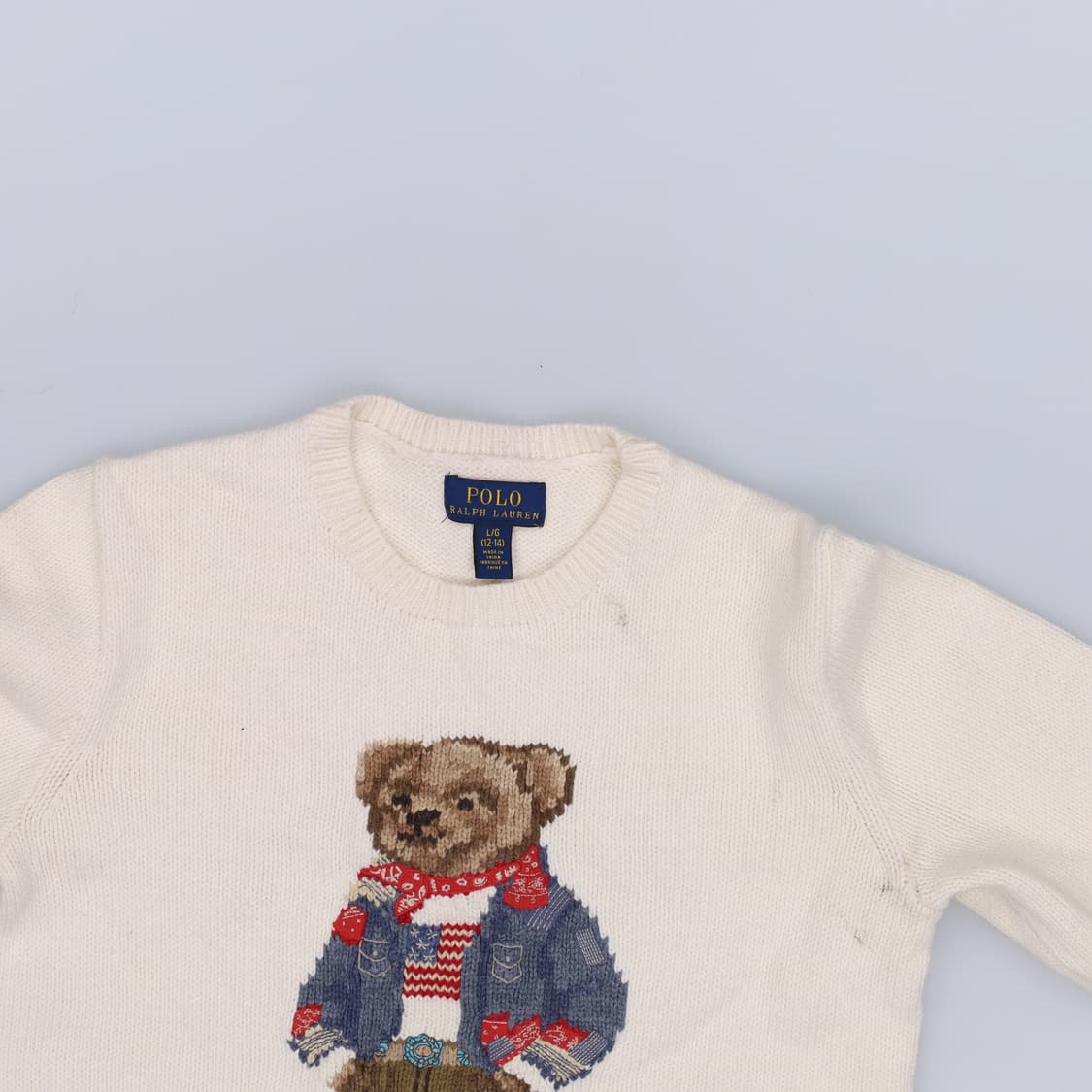 LG 폴로 키즈 베어 니트 0219H1 상품이미지3