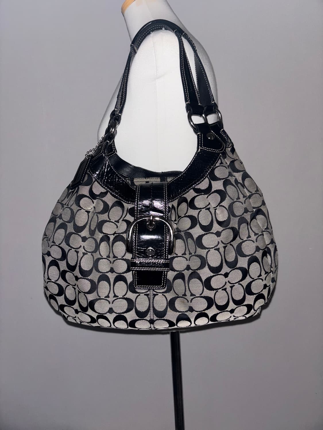 Coach vintage black shoulder bag 상품이미지1