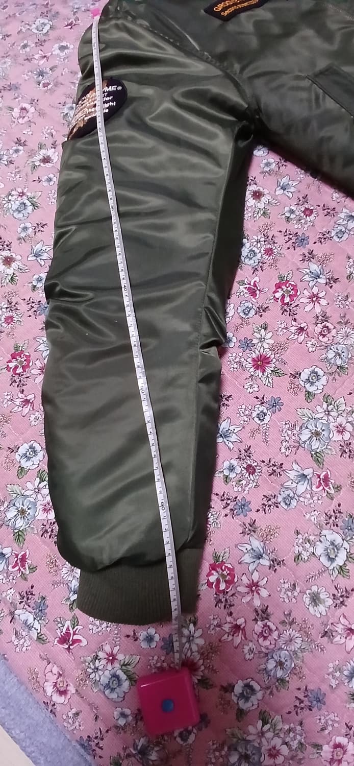 그루브라임 패치로고 이글 투웨이 항공점퍼(L사이즈) 상품이미지8