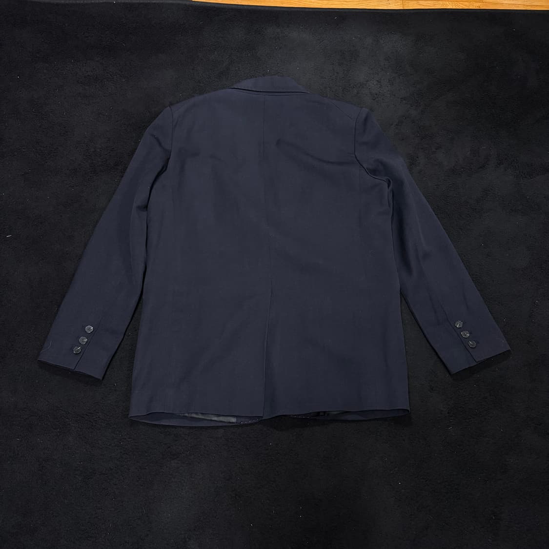 우먼FREE 스튜디오 톰보이 다크네이비 린넨 블레이저 상품이미지2