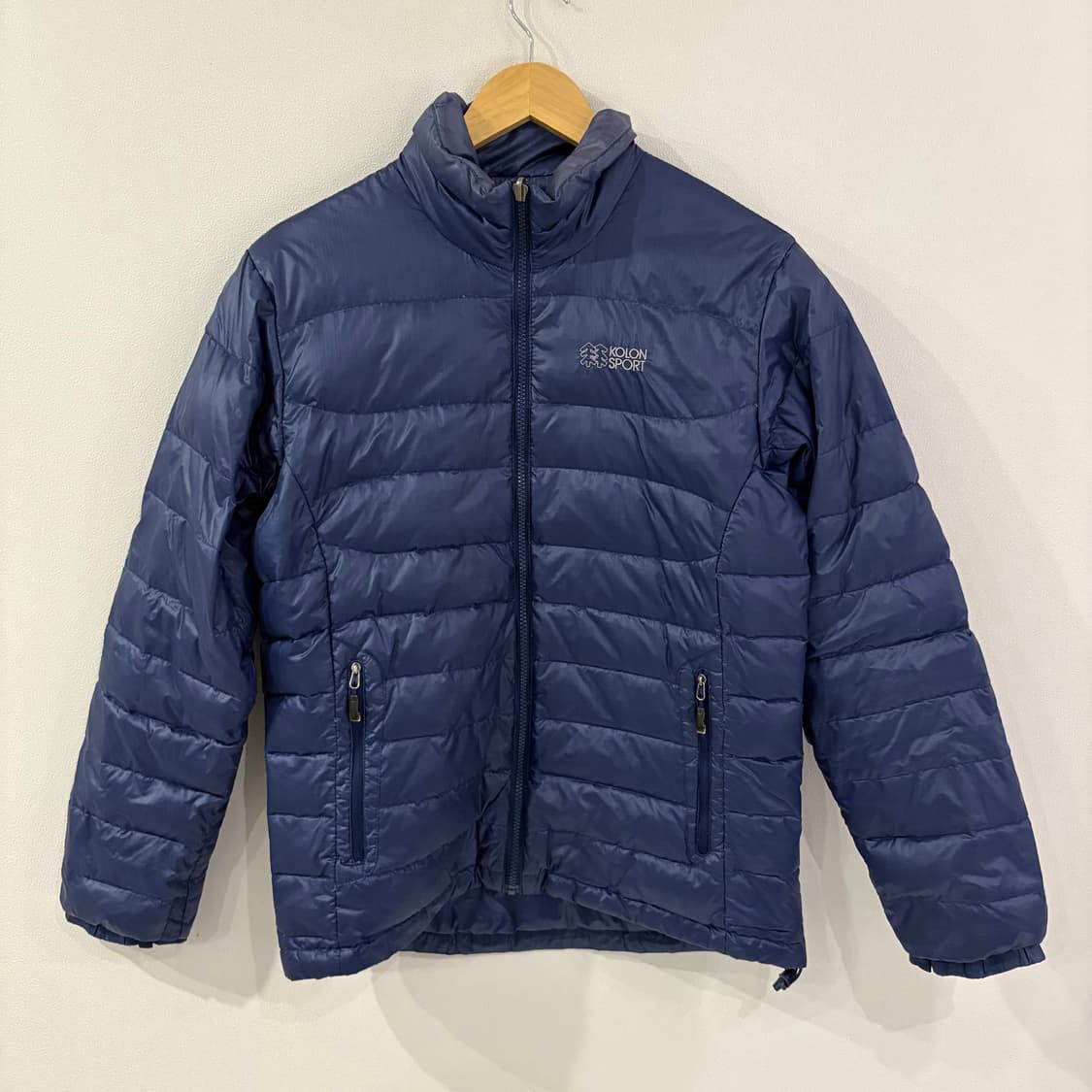 코오롱스포츠 네이비 경량 패딩 자켓 상품이미지1