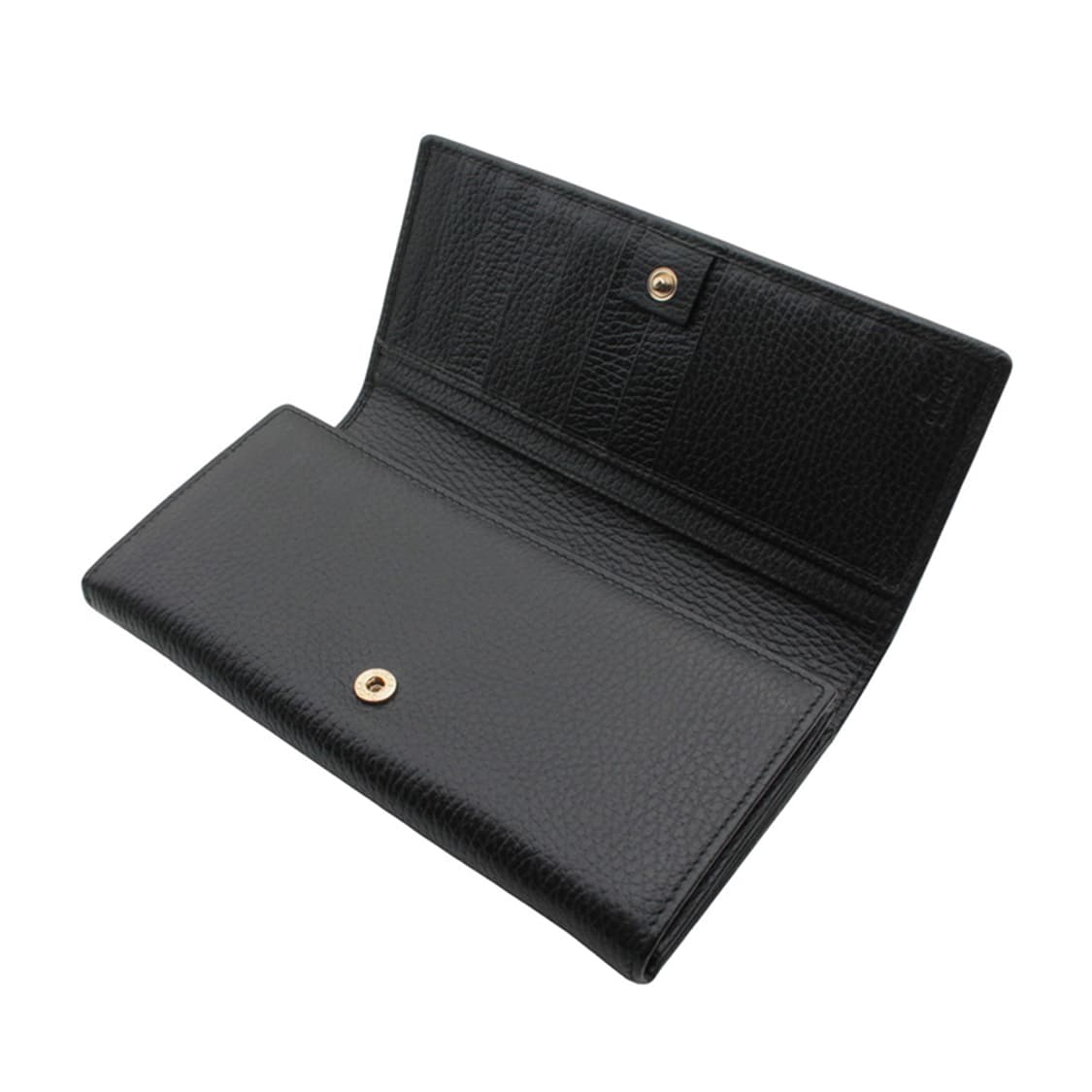 구찌 블랙 스윙 플랩 장지갑(354498) 상품이미지4