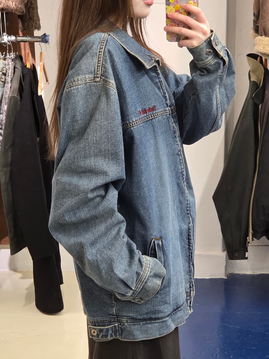 2000s Timberland 팀버랜드 데님 자켓 상품이미지3