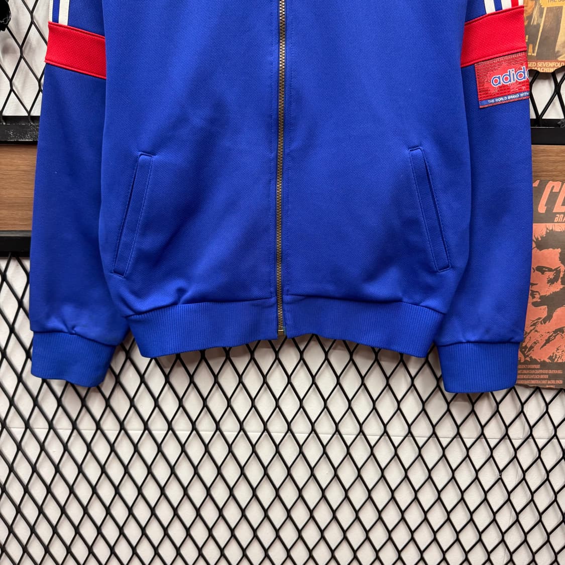 90s 아디다스 X 데상트 올드스쿨 트랙 자켓 건담 배색 상품이미지4