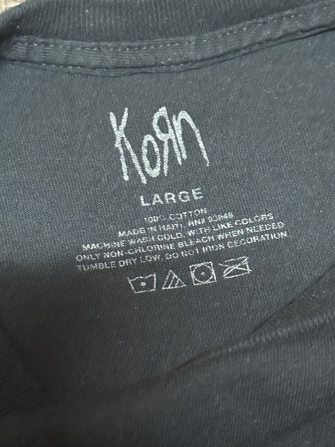 Korn 2022 서머 투어 티셔츠 상품이미지3