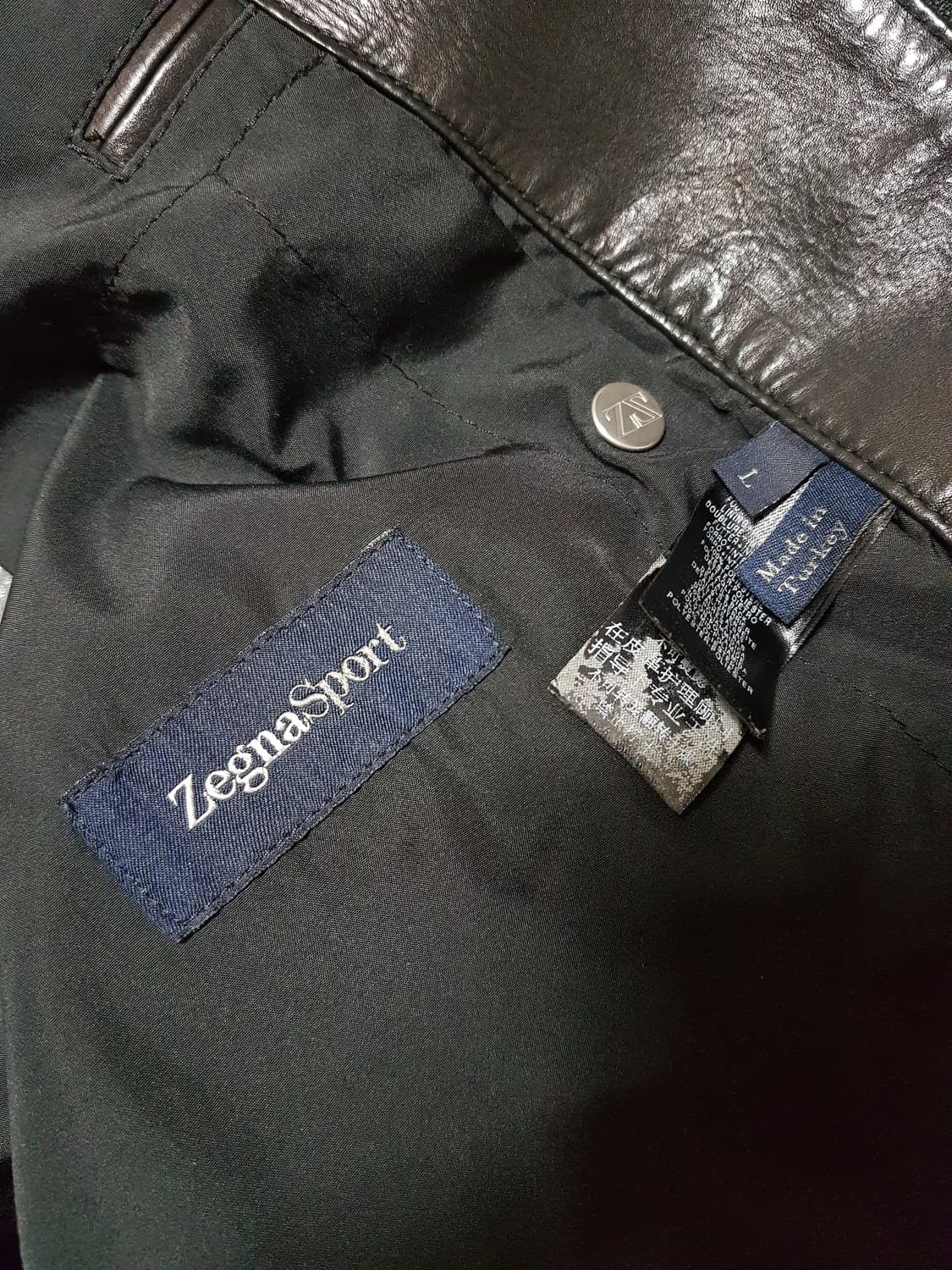 Zeana 에르메네질도 제냐 가죽자켓 상품이미지8