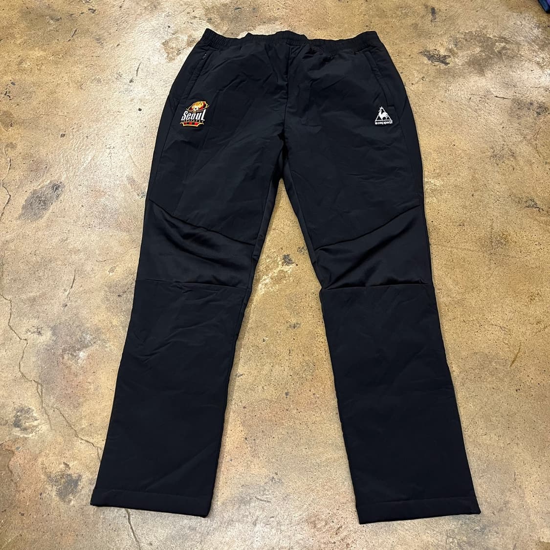 [정품/3XL] 르꼬끄 FC서울 트레이닝 바지 블랙 b10 상품이미지2