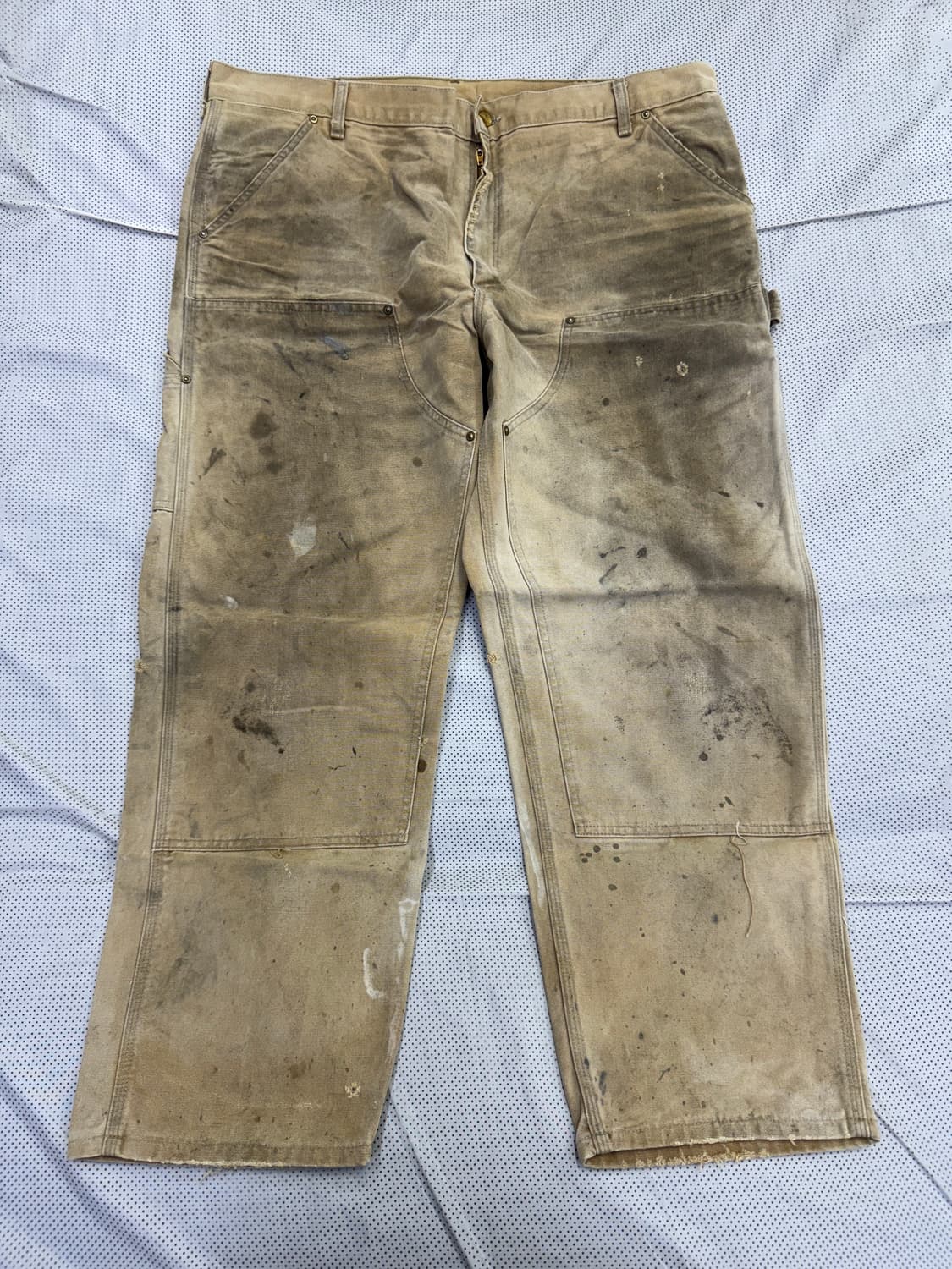 90s 칼하트 더블니 팬츠 b01 62w 상품이미지1