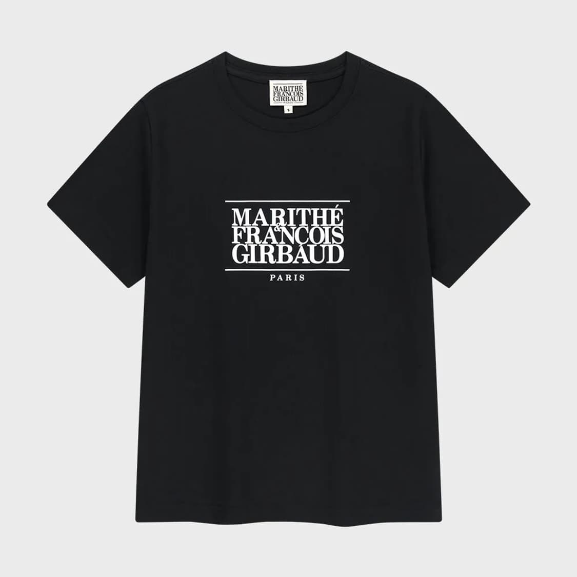 마리떼프랑소와저버 W CLASSIC LOGO TEE black 상품이미지1