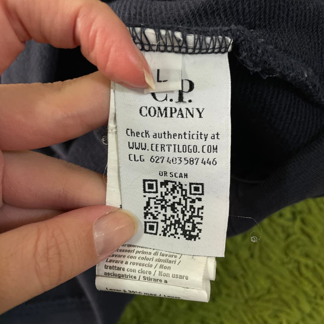 cp컴퍼니 고글 맨투맨 상품이미지6