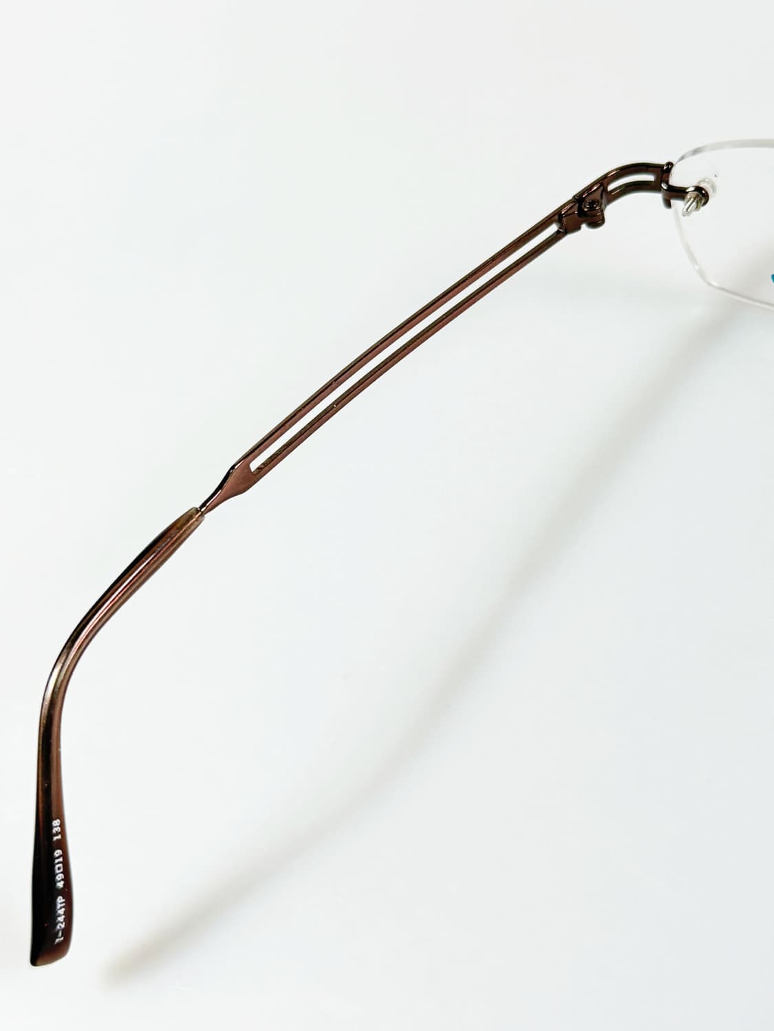 IGEN 무테 스퀘어 메탈 프레임 빈티지 안경 상품이미지7