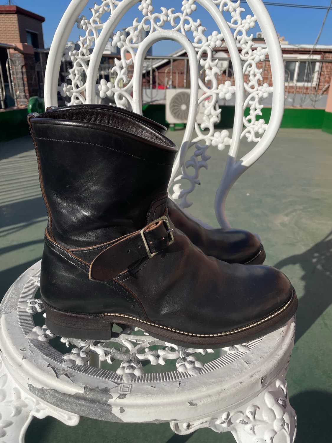 (265) 대퍼스 숏 엔지니어부츠 차심 말가죽(홀스벗) 상품이미지6