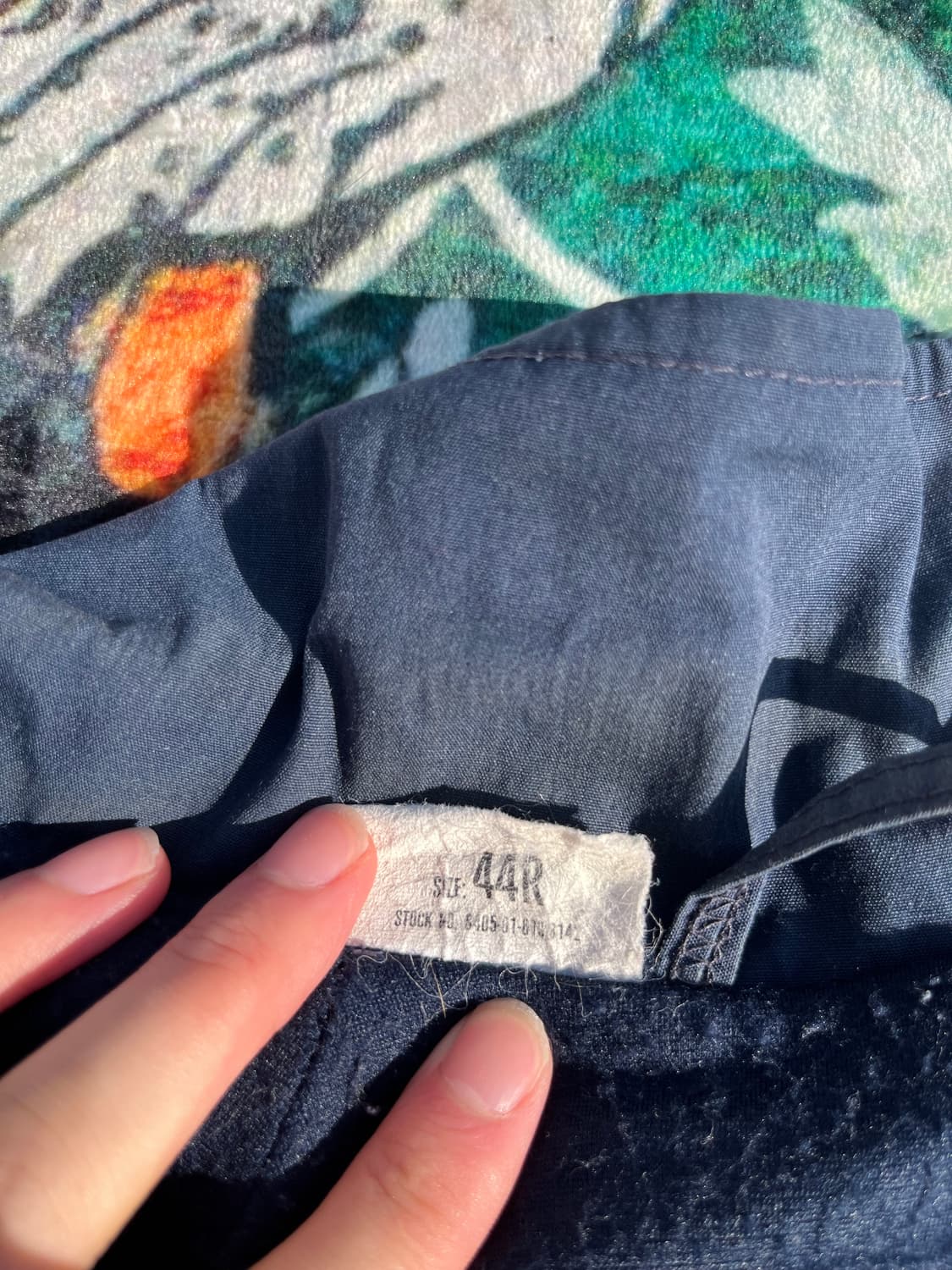 90s USN utility jacket (44R) 상품이미지10