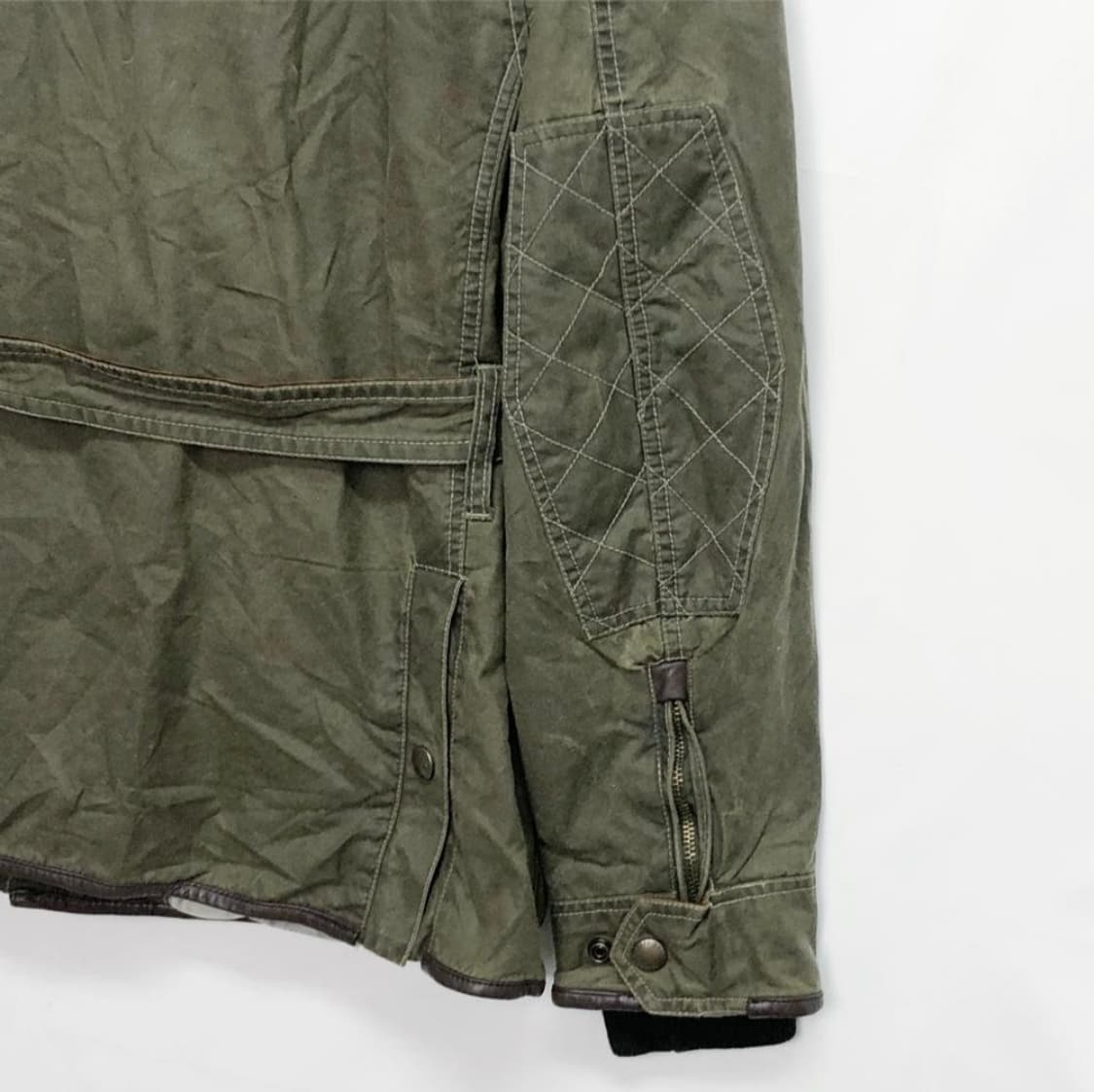 폴로 랄프로렌 왁스 벨티드 바이커자켓/105사이즈 상품이미지3