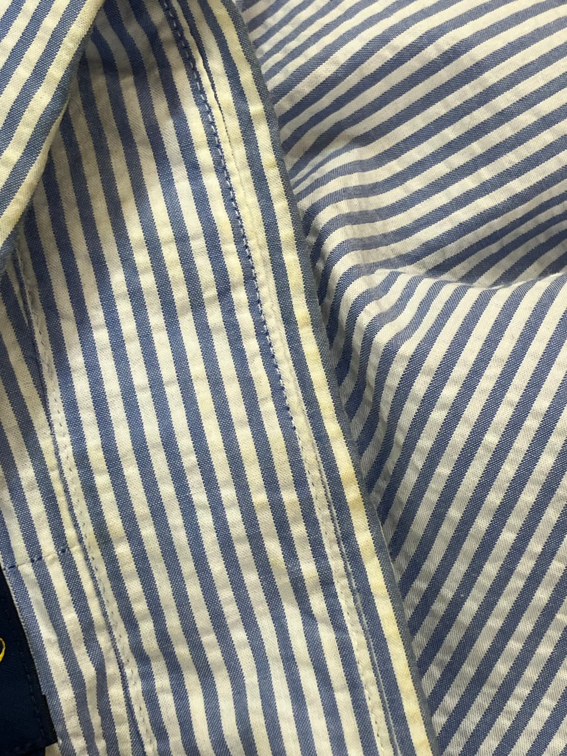 폴로 랄프로렌 스트라이프 셔츠 블루 M #csz2277 상품이미지9