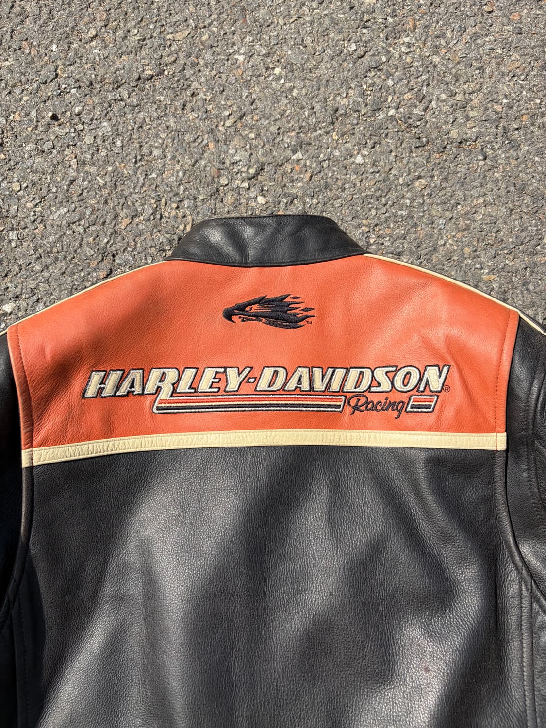 할리데이비슨 카우하이드 싱글 라이더 자켓 M 상품이미지5