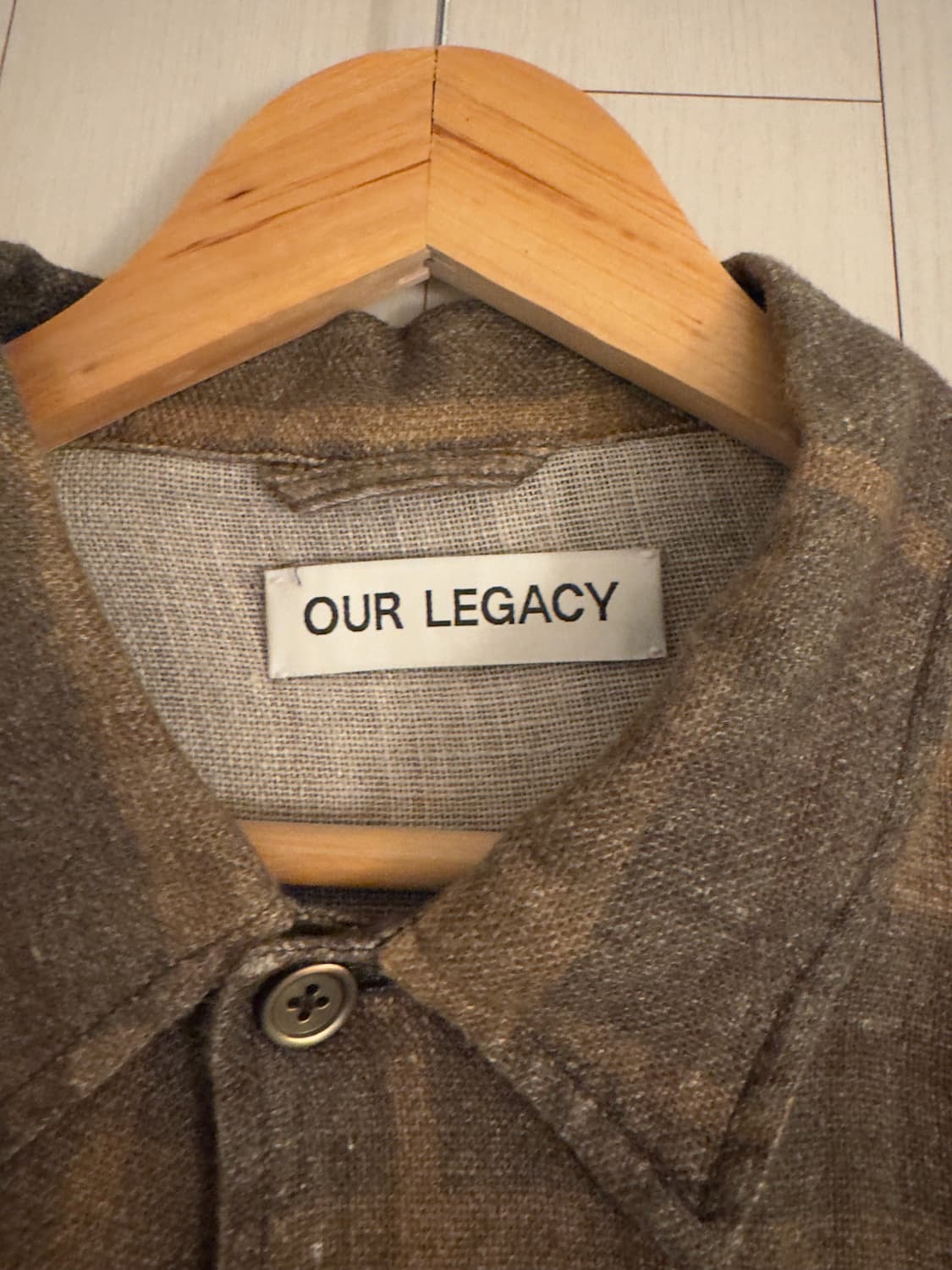 아워레가시 박스셔츠입니다.  상품이미지2