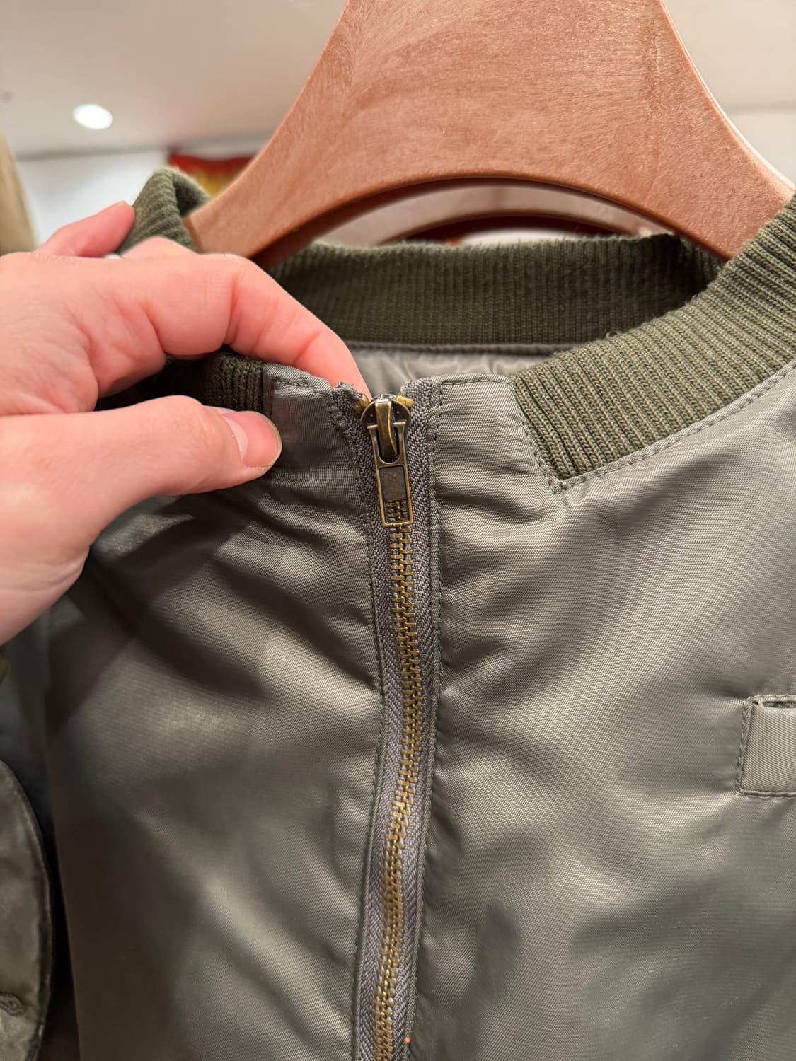 J12 빈티지 ma-1 플라이트 자켓 상품이미지3