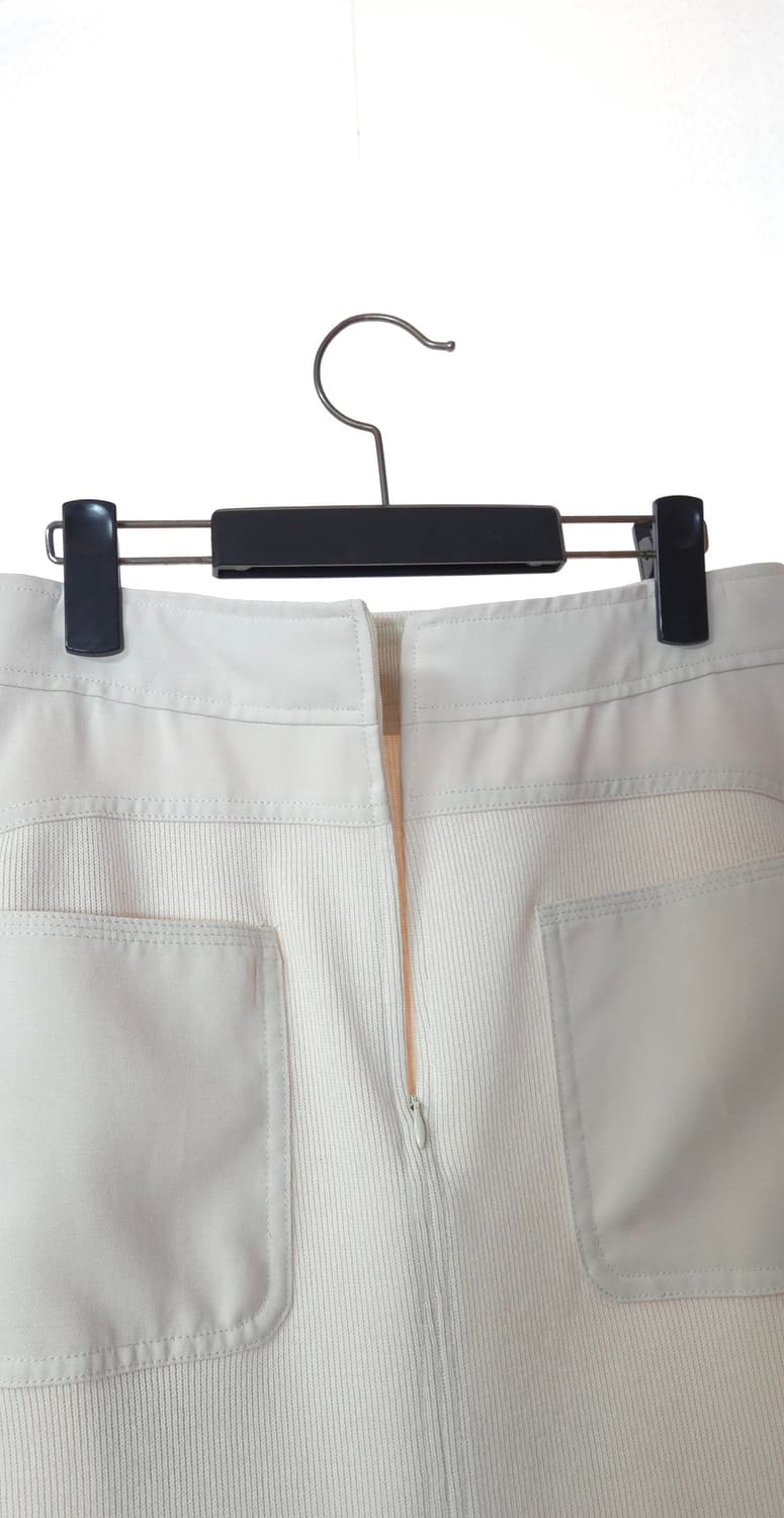 한섬 시스템 2022 리브드 믹스 언밸런스 롱스커트 67-98 상품이미지6