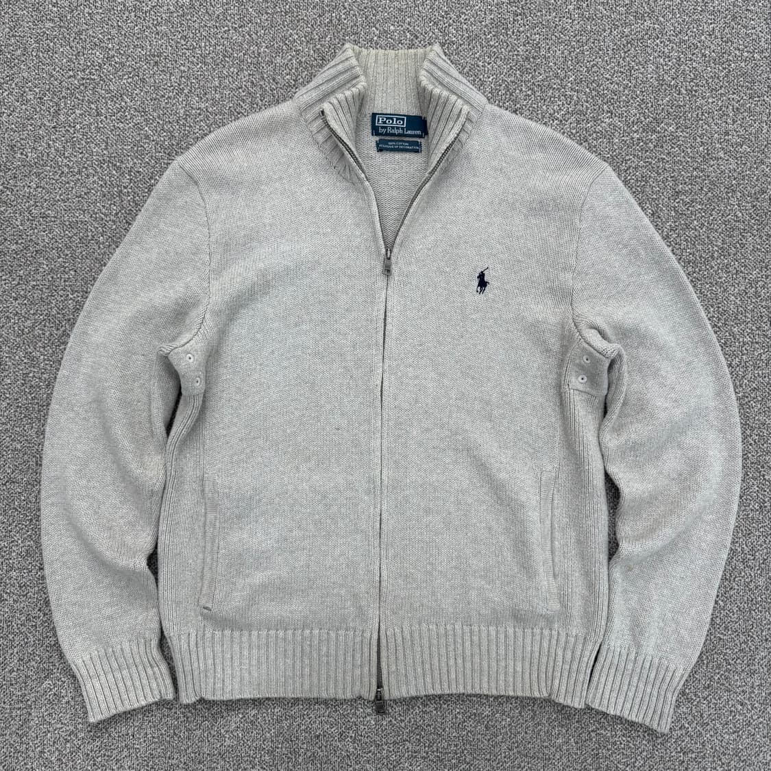 폴로 니트집업  상품이미지3