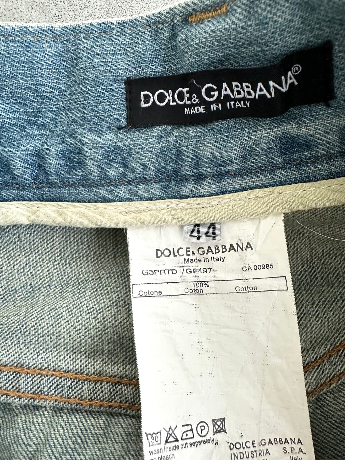 돌체앤가바나 AW05 새깅 팬츠 상품이미지7