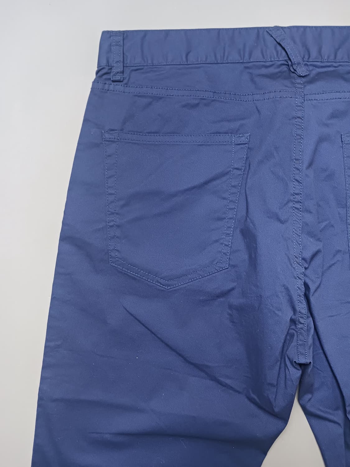 새상품 [36] 돌체앤가바나 스트레치 테이퍼드 팬츠 슬랙스 네이비 상품이미지8