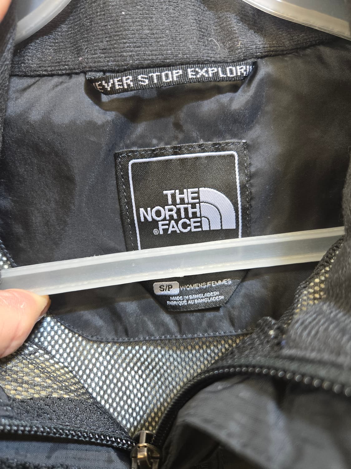 노스페이스 블랙 바람막이 후드 자켓 하이밴트  상품이미지6