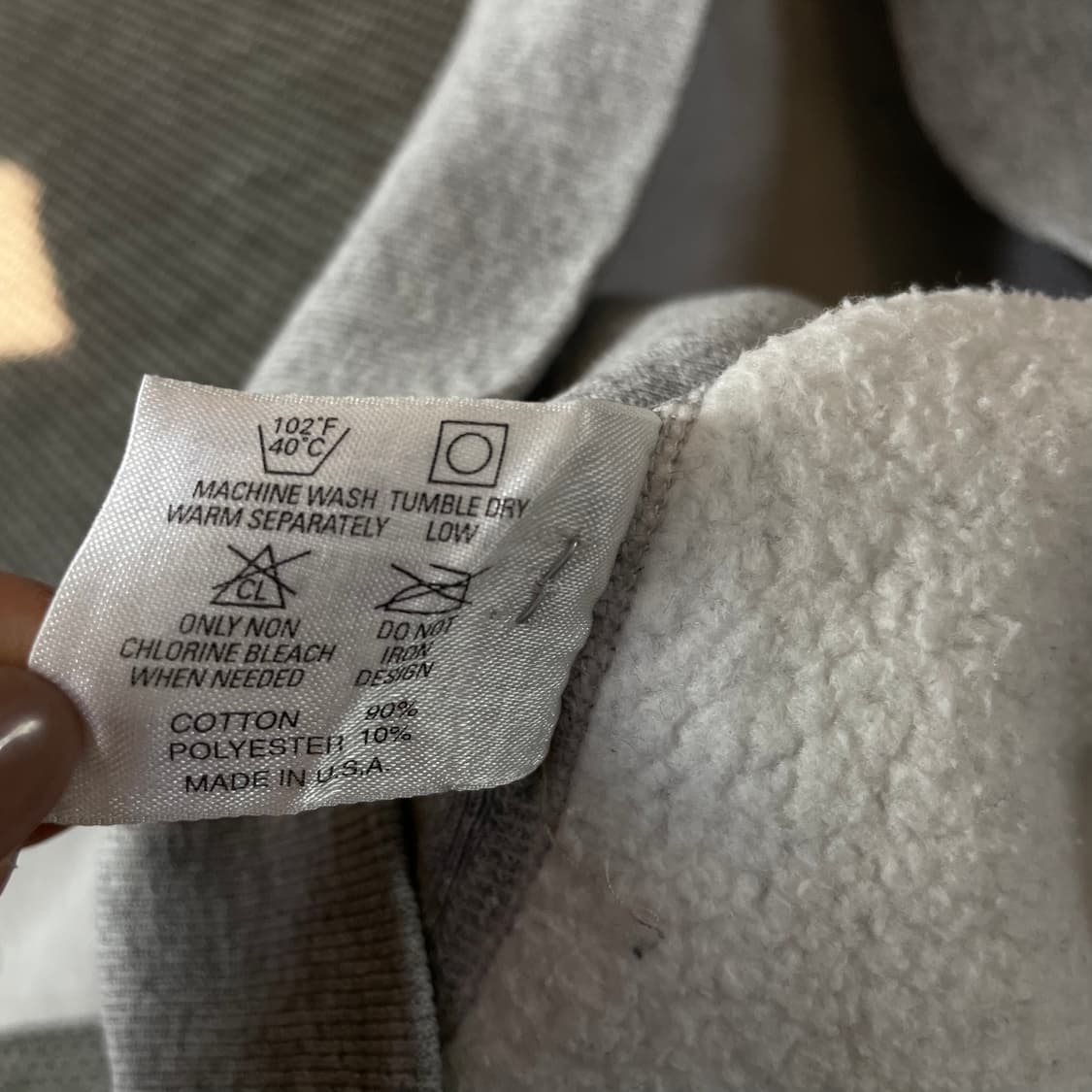 챔피온 그레이 후드집업 L 상품이미지8