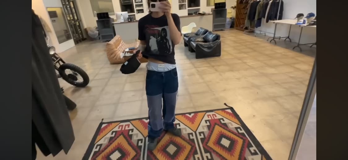 [1] 뤡코즈 코듀로이 더블니 상품이미지1