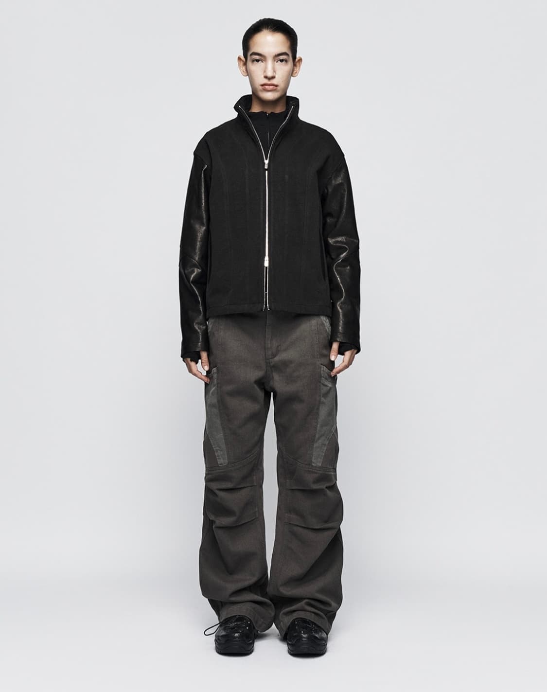 이그노타 CORE:13 WASHED LEATHER JACKET 상품이미지1