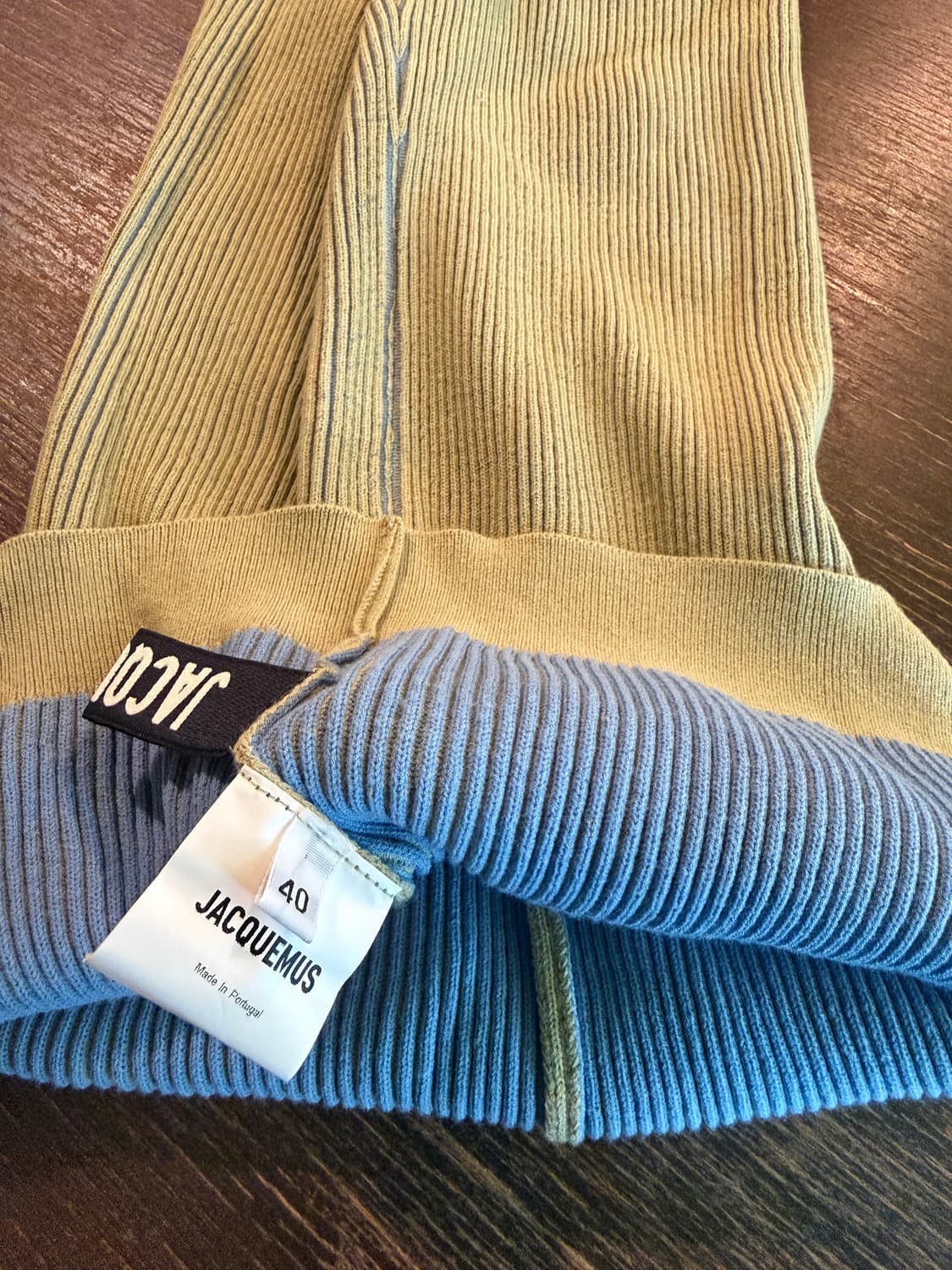 자크무스 스쿱넥 리브니트탑 상품이미지4