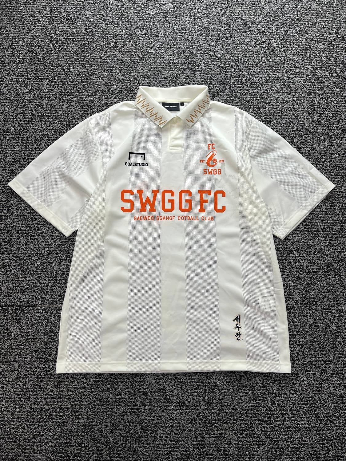 골스튜디오 빅로고 풋볼 트레이닝 반팔 280 상품이미지2