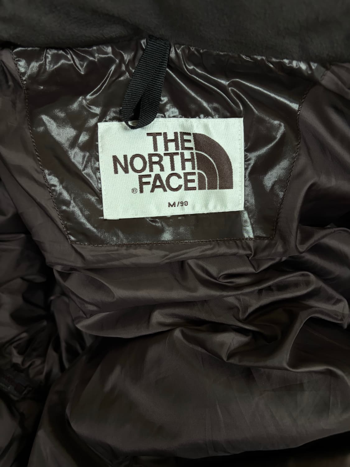 노스페이스 글로시 디테쳐블다운 자켓 NJ1DQ88K 초콜릿컬러 90(M) 상품이미지4