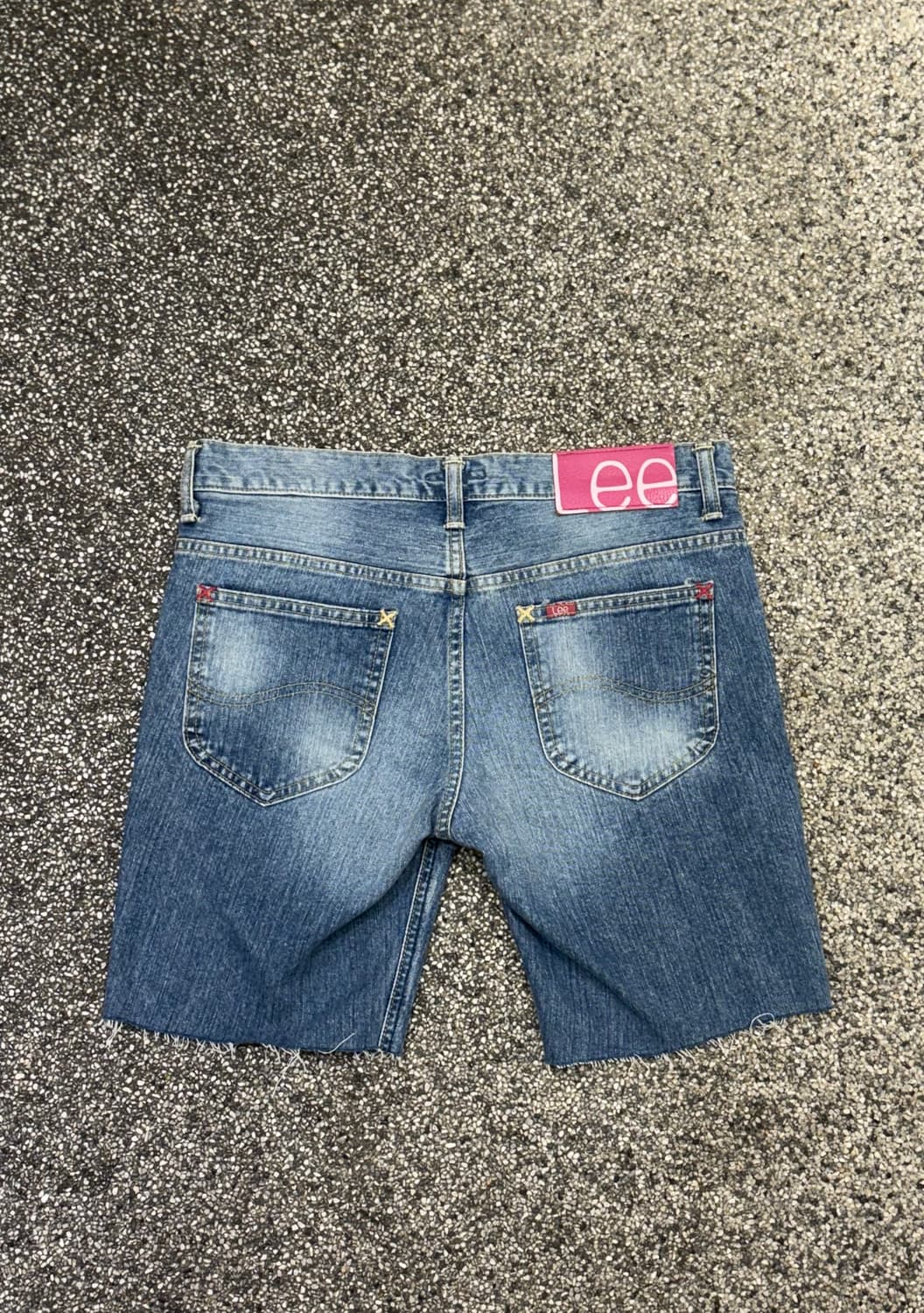 LEE 워싱 데님 숏팬츠* 상품이미지4
