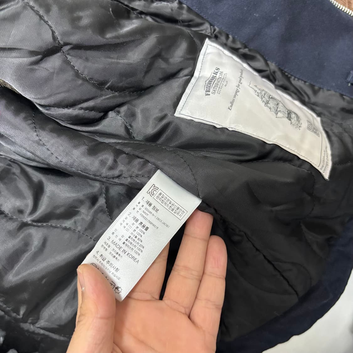 프리즘웍스 네이비 N1 덱자켓 상품이미지4