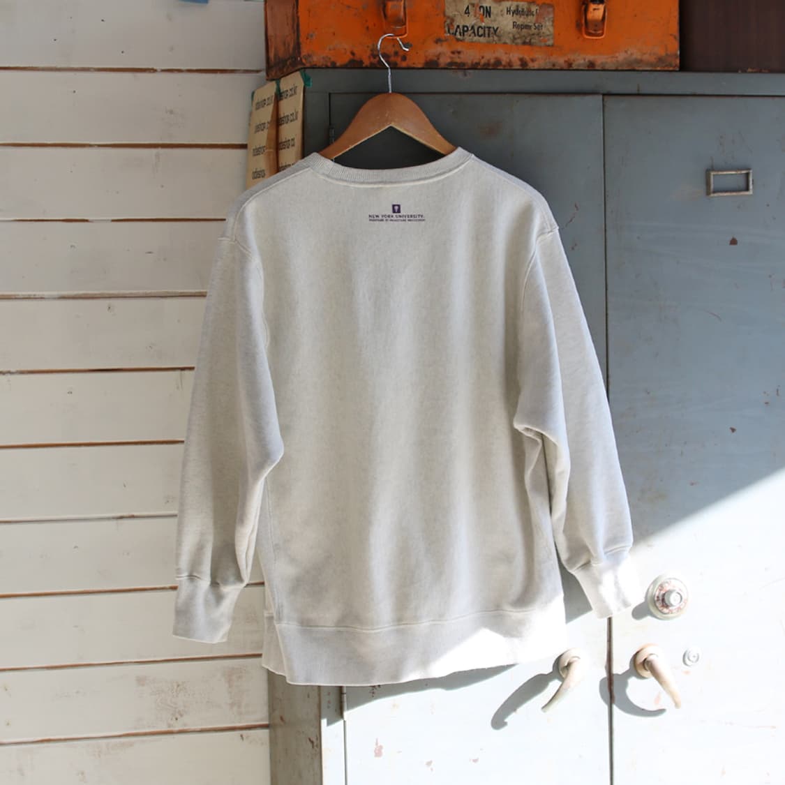 (착용컷) GU NYU 스웻 셔츠 (남성용 98) 상품이미지2