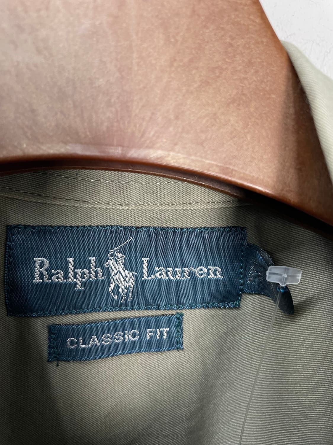 폴로 랄프로렌 클래식핏 솔리드 셔츠 H1107 상품이미지5