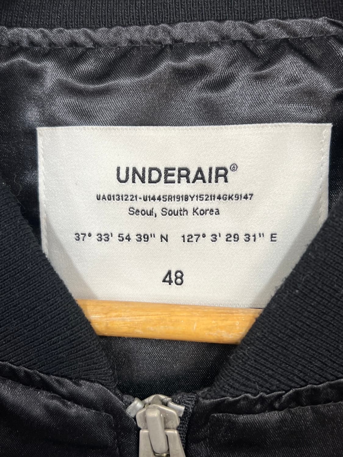 언더에어 학 자수 빈티지 스카쟌 자켓 상품이미지5