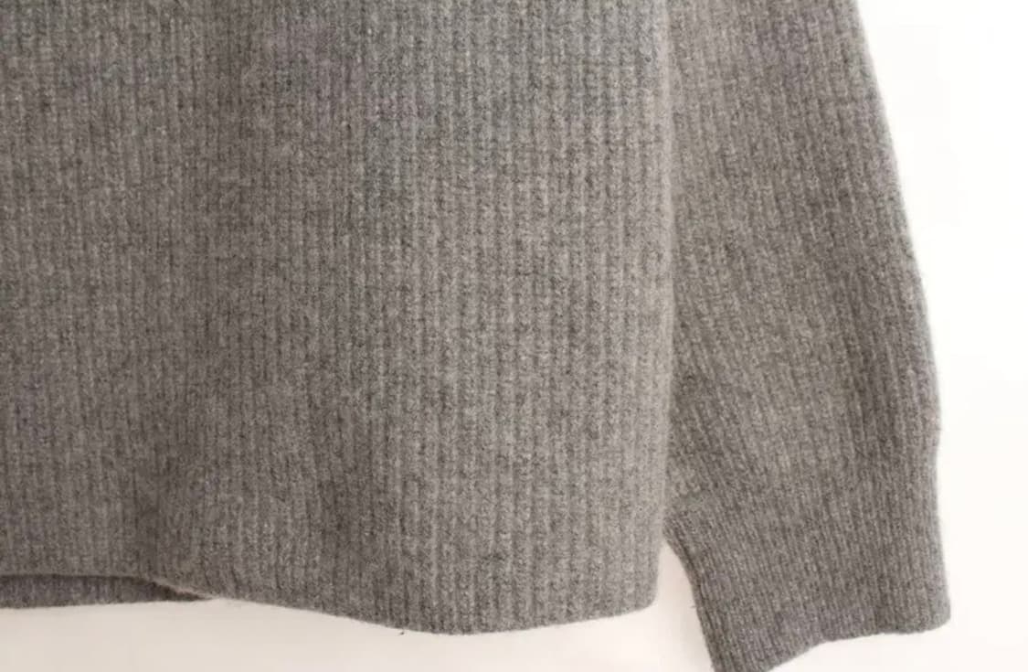 벨리에 울 하프집업 니트 상품이미지5