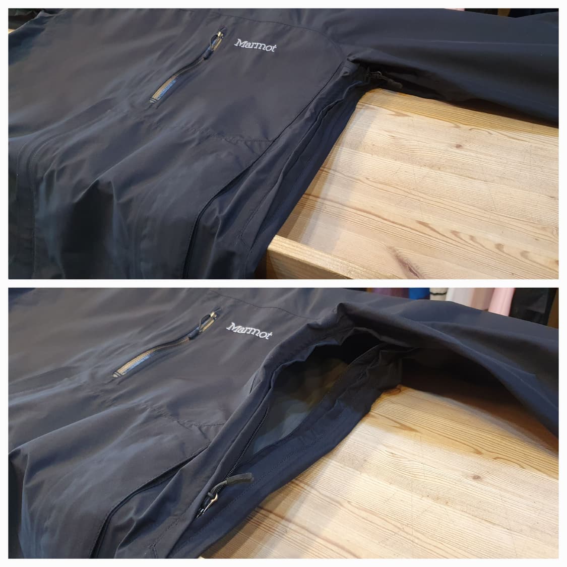 100.마모트 블랙 고어텍스 상품이미지4