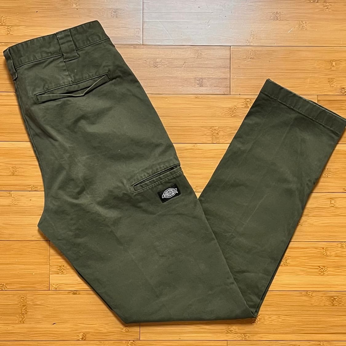 디키즈 더블니 카키 코튼팬츠 32 상품이미지1