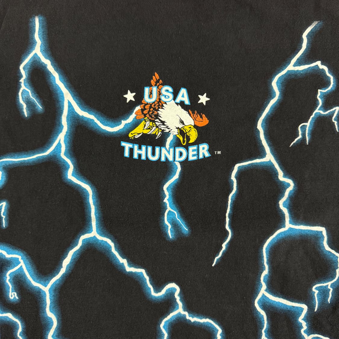 빈티지 90s 아메리칸썬더 울프 티셔츠 American Thunder 상품이미지6