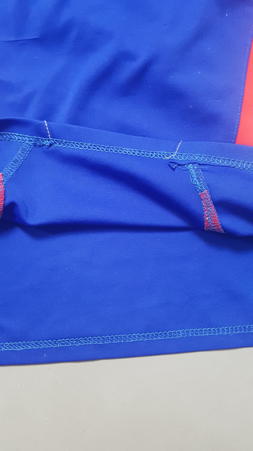 [XL] 더붐 올드스쿨 배색 반집업 져지  상품이미지5