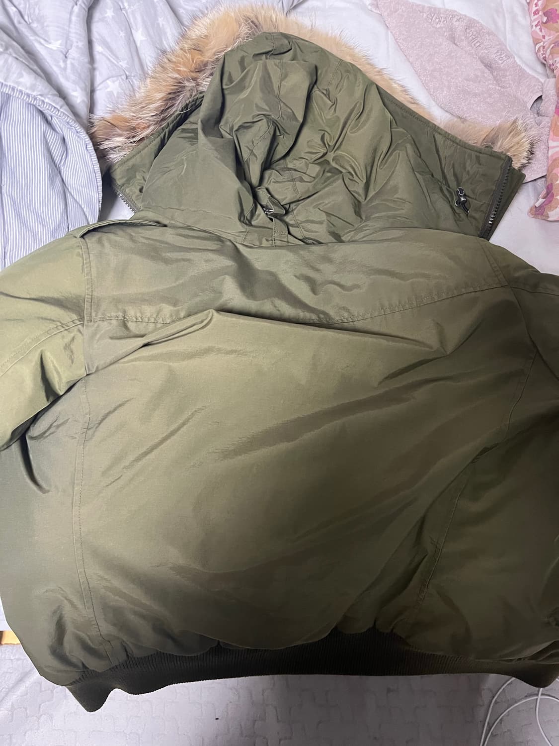 울리치 폴라자켓 카키 M 상품이미지2